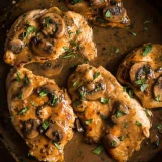 Creamy Chicken Slow cooker Marsala