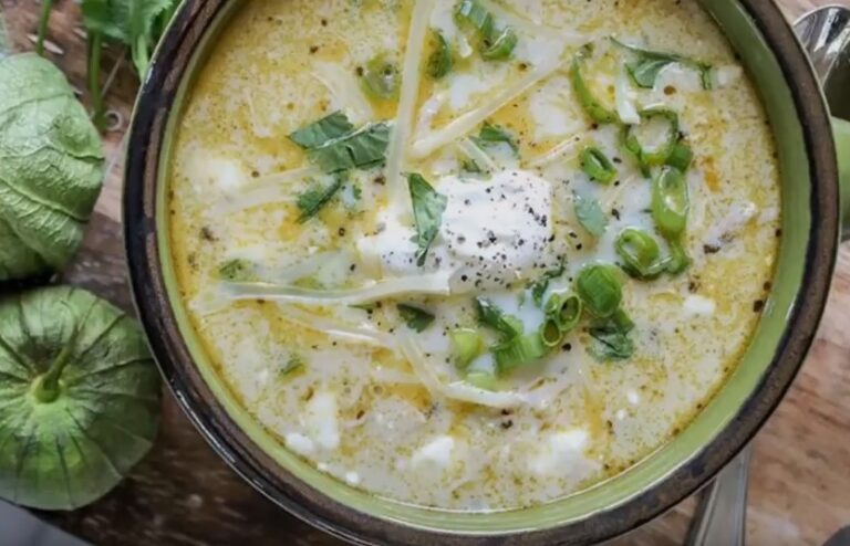 slow cooker green enchiladas soup