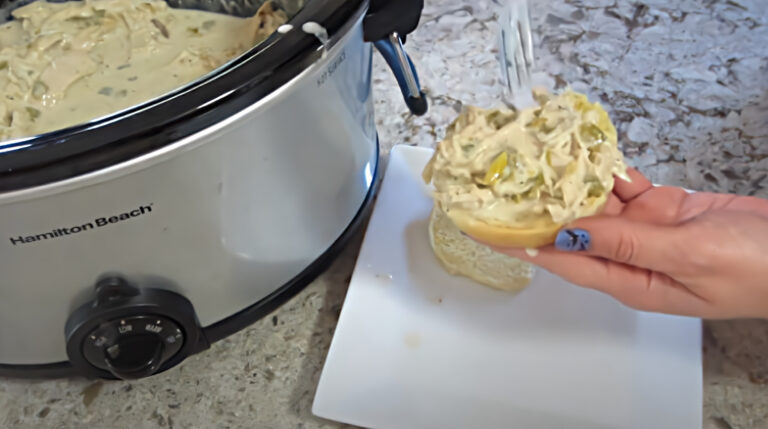 Crockpot Green Chile Chicken Recipe | Keto Friendly