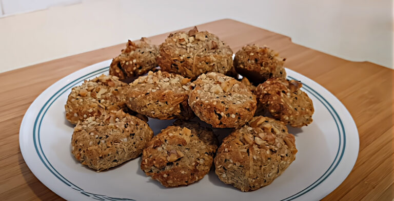 Delicious Keto Breakfast Cookies with Hemp Hearts [ vegan free, gluten-free, and grain-free ]