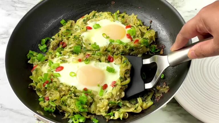 Low Carb Zucchini Hash Eggs