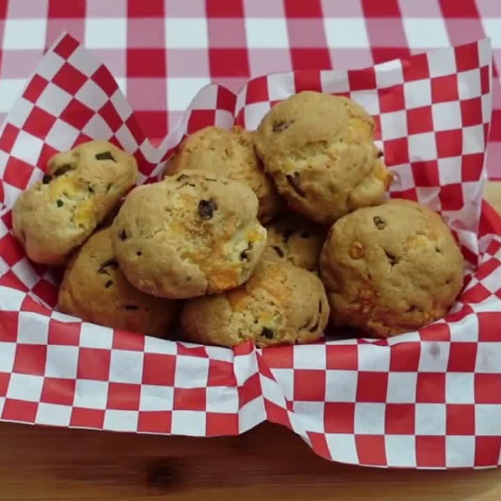 Air Fryer Keto Cheddar Biscuits - Cosori Air Fryer