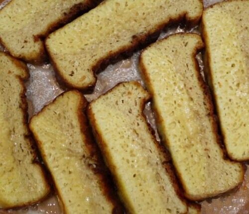 keto French toast sticks
