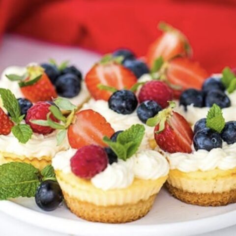 Keto Mini Cheesecakes