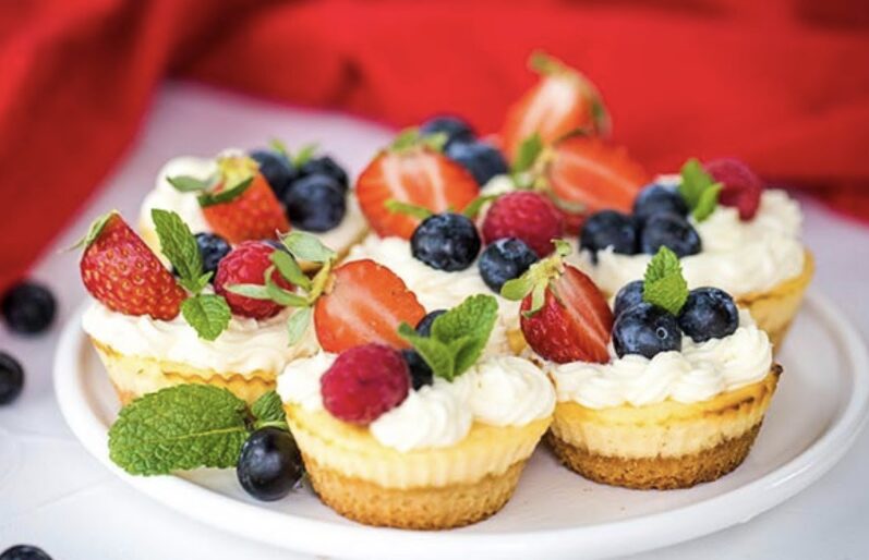 Keto Mini Cheesecakes