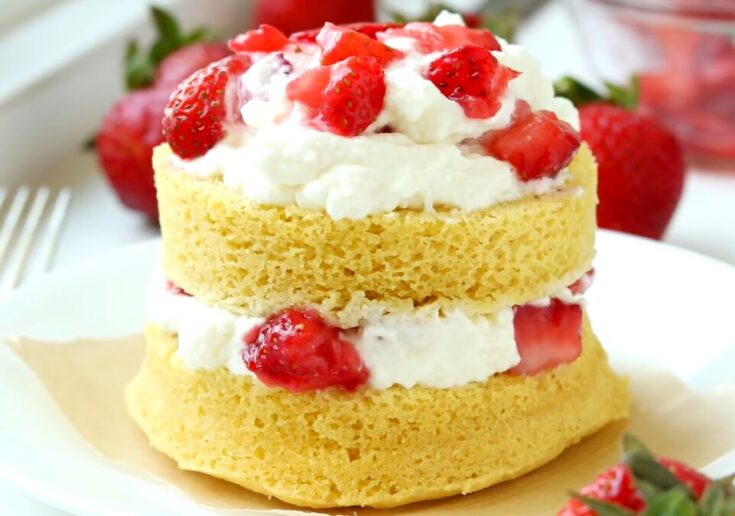 Keto Strawberry Shortcake