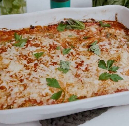Low Carb Eggplant Lasagna