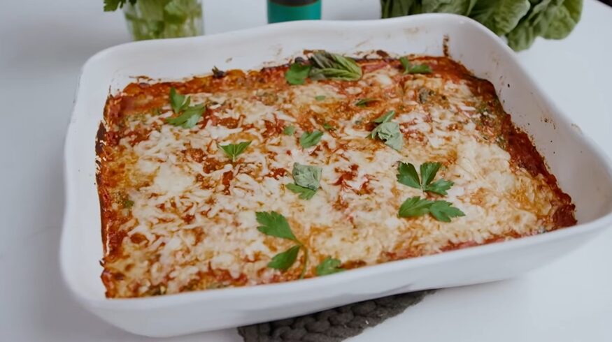 Low Carb Eggplant Lasagna